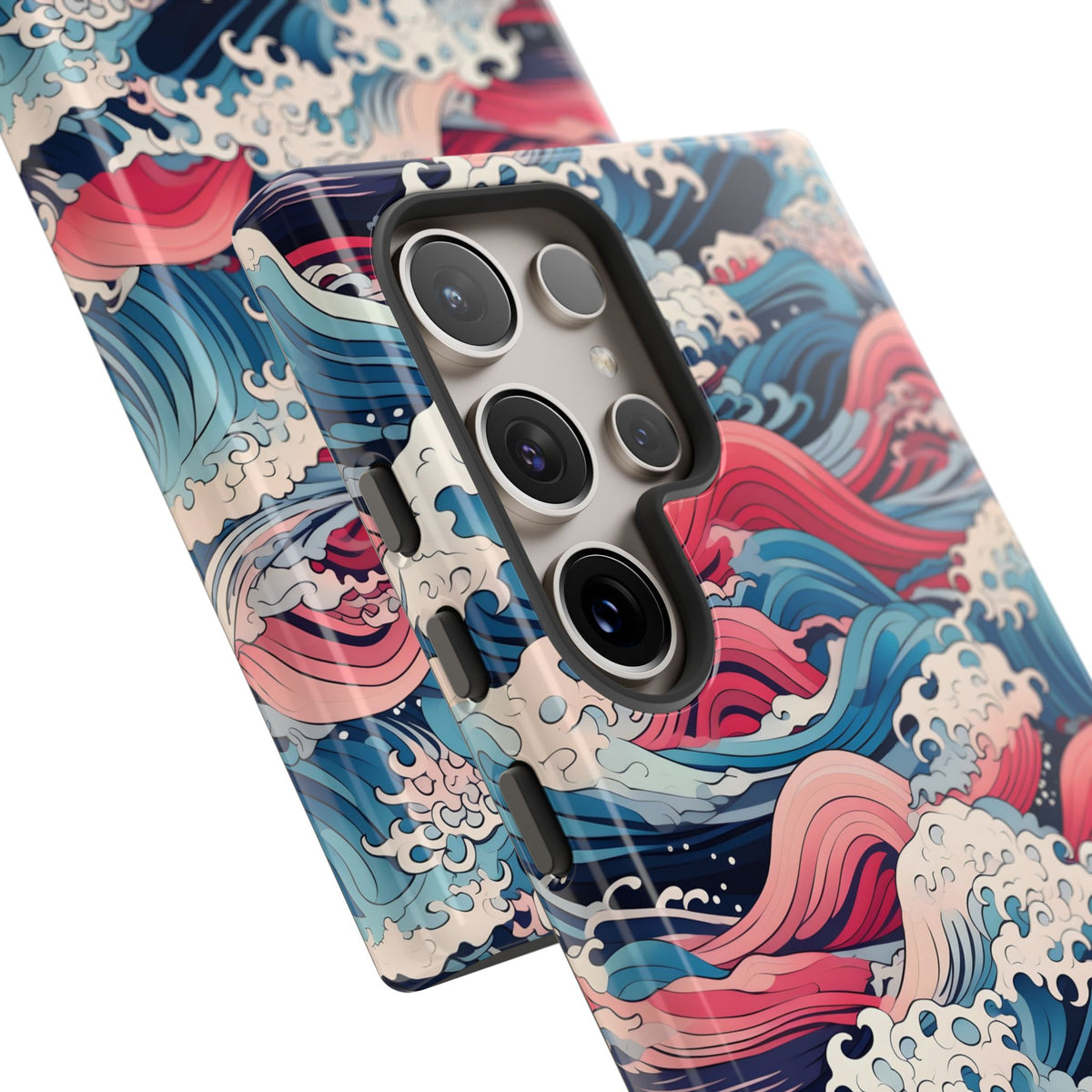 Japanese Waves Phone Case – Embrace Timeless Elegance with Classic Design 3