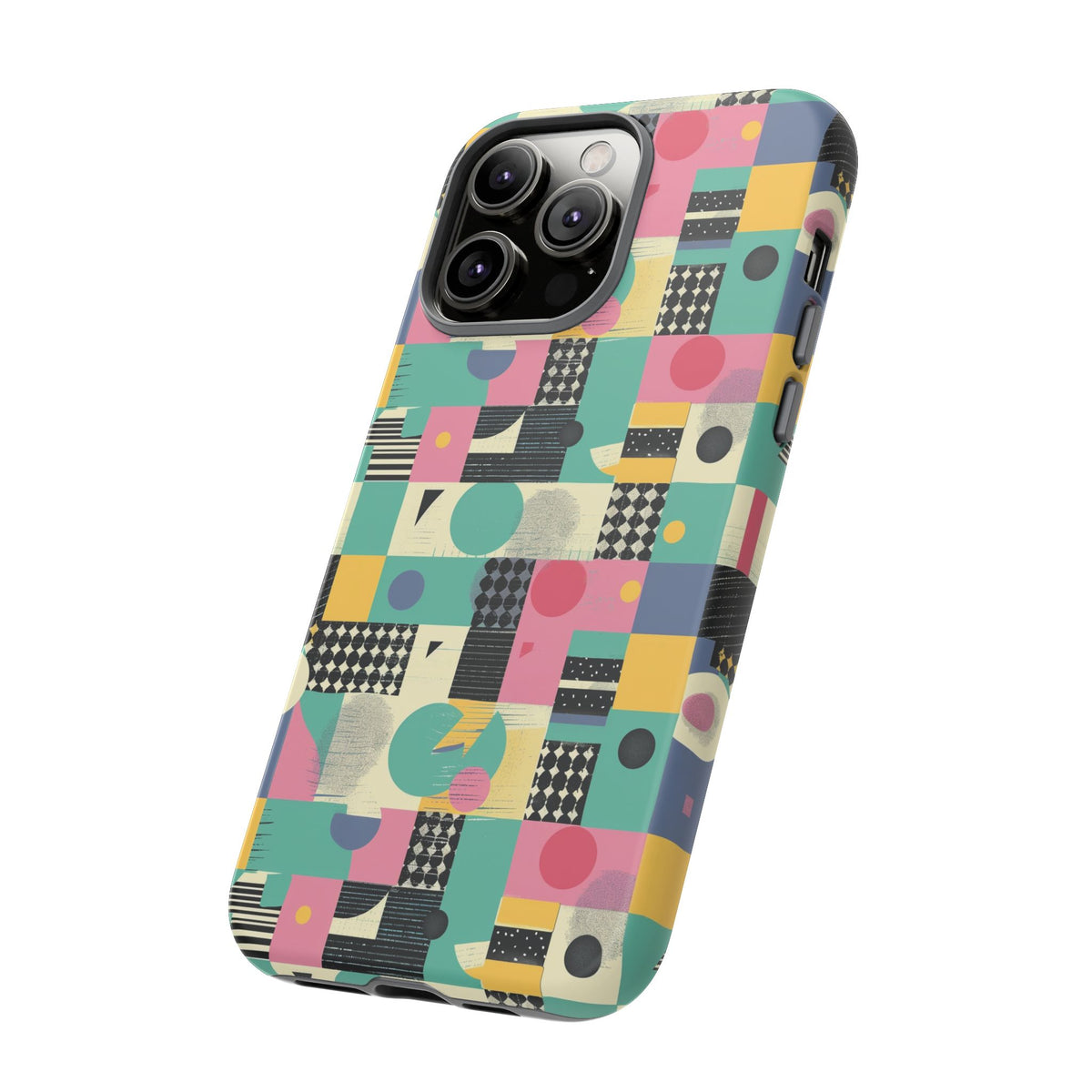 Retro 80s Seamless Phone Case – Vintage Style Meets Modern Protection 289