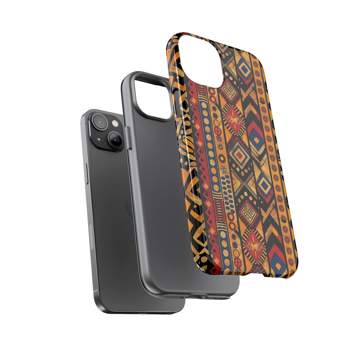 Stylish African Pattern Phone Case – Unique and Vibrant Protection 148