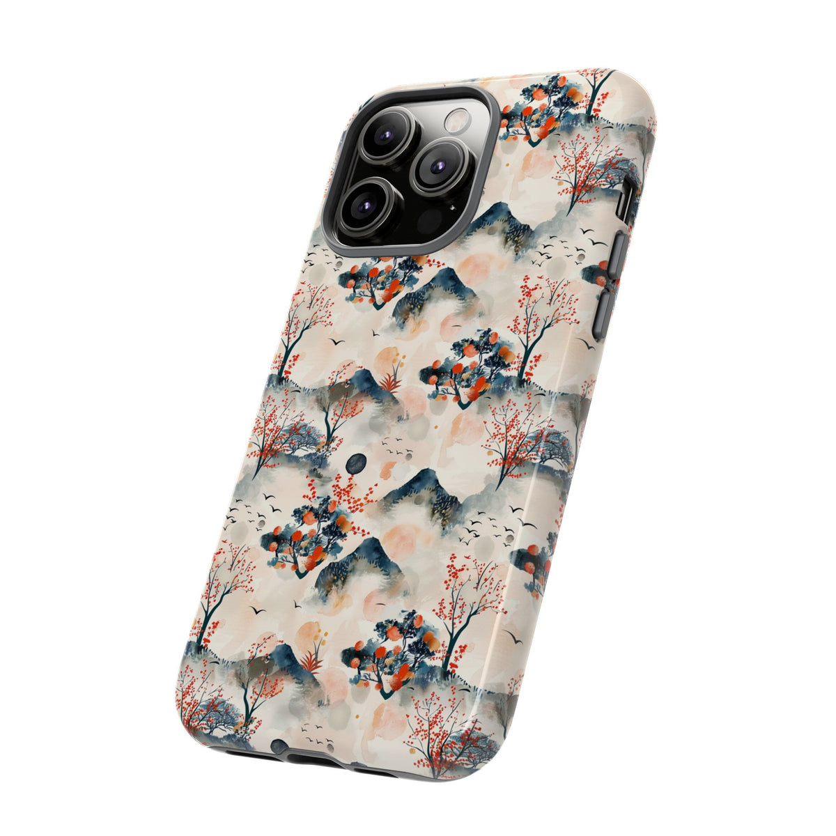 Japanese Pattern Phone Case – Elegant & Timeless Design for Your Phone 501