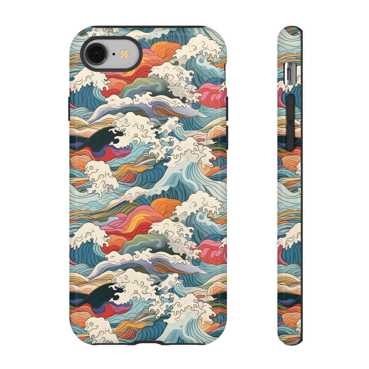 Japanese Waves Phone Case – Embrace Timeless Elegance with Classic Design 2