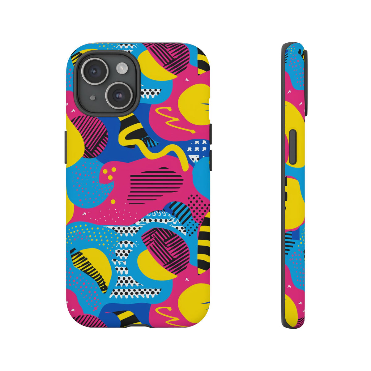 Retro 80s Seamless Phone Case – Vintage Style Meets Modern Protection 22