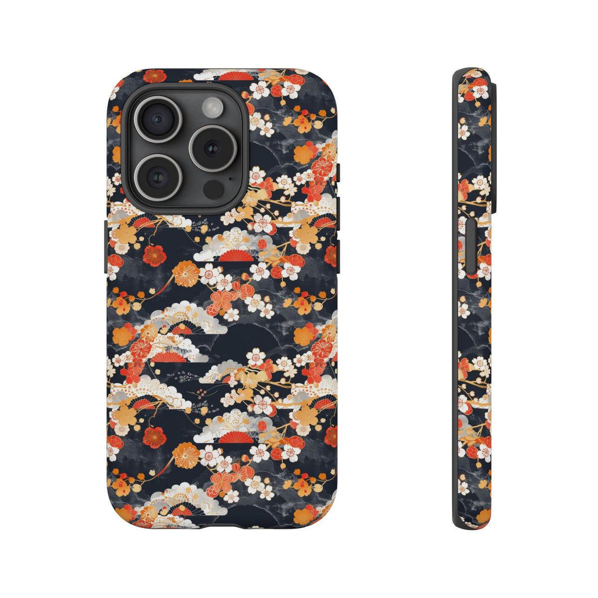 Japanese Pattern Phone Case – Elegant & Timeless Design for Your Phone 108