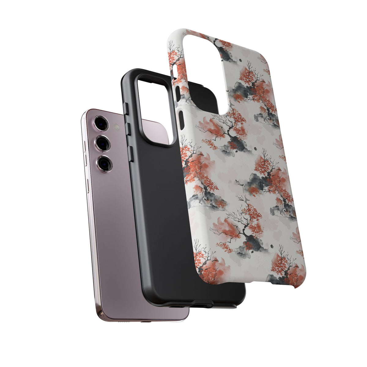 Japanese Pattern Phone Case – Elegant & Timeless Design for Your Phone 503