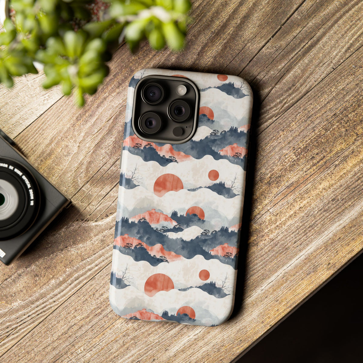 Japanese Pattern Phone Case – Elegant & Timeless Design for Your Phone 139