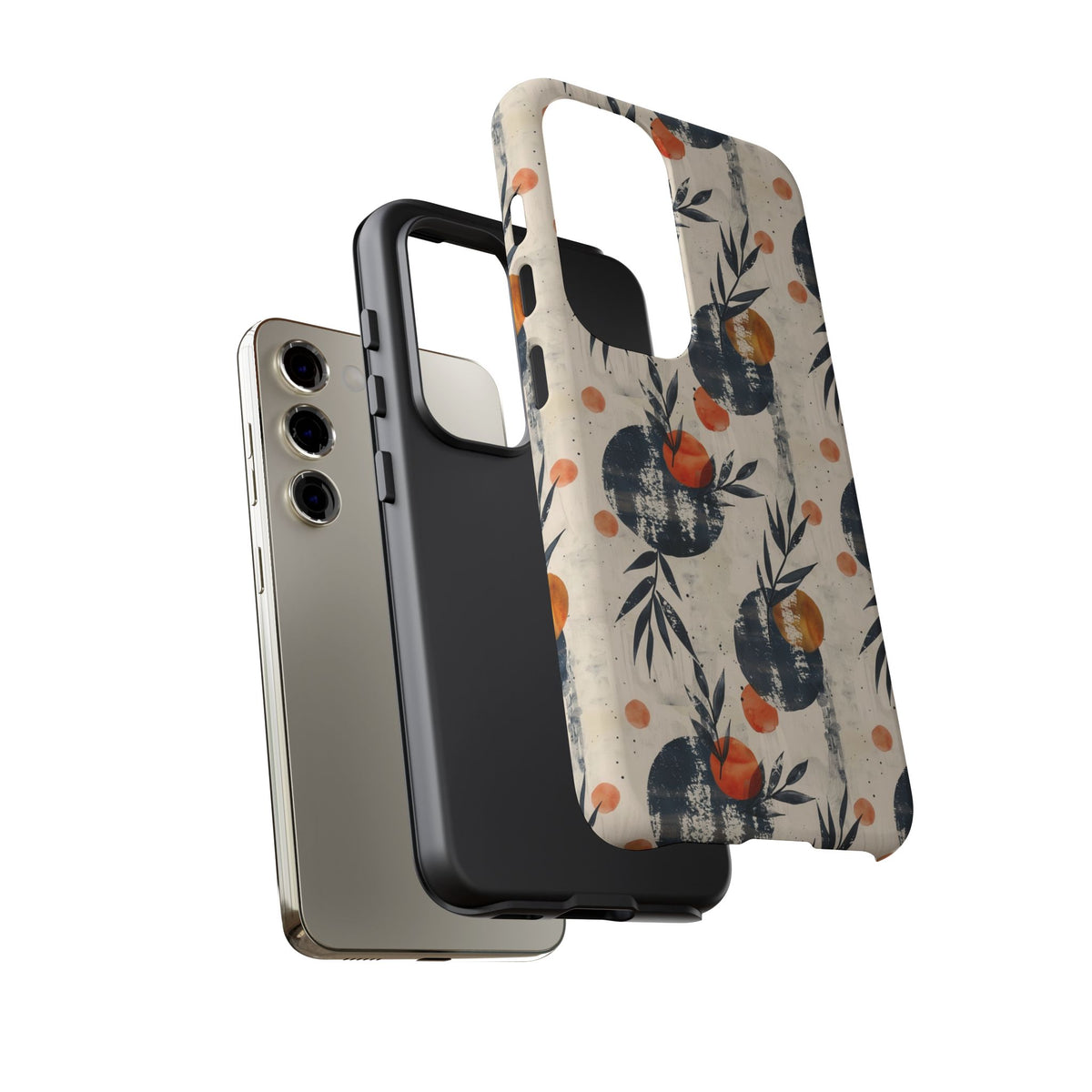 Japanese Pattern Phone Case – Elegant & Timeless Design for Your Phone 088