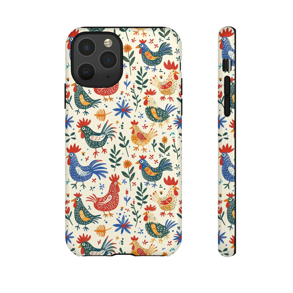 Birds Seamless Pattern Phone Case – Elegant and Timeless Avian Design 8