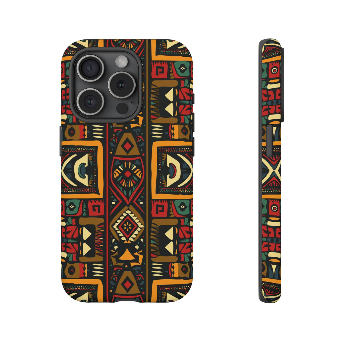 Stylish African Pattern Phone Case – Unique and Vibrant Protection 164