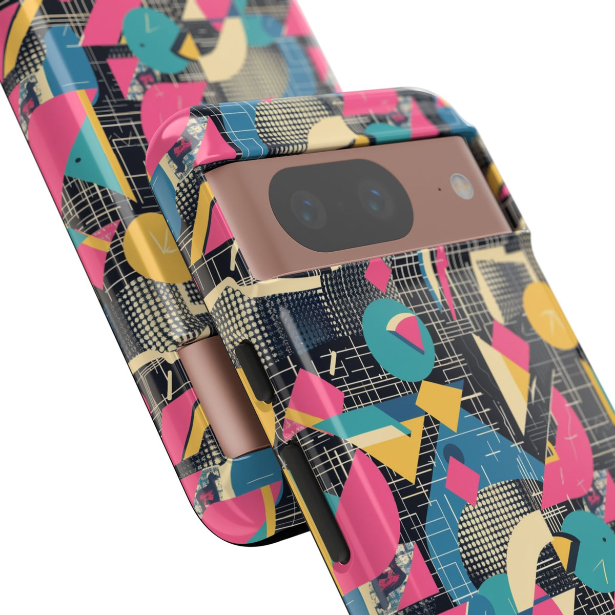 Retro 80s Seamless Phone Case – Vintage Style Meets Modern Protection 266