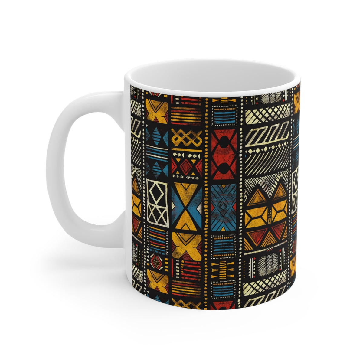 All-Over African Pattern Coffee Mug 557