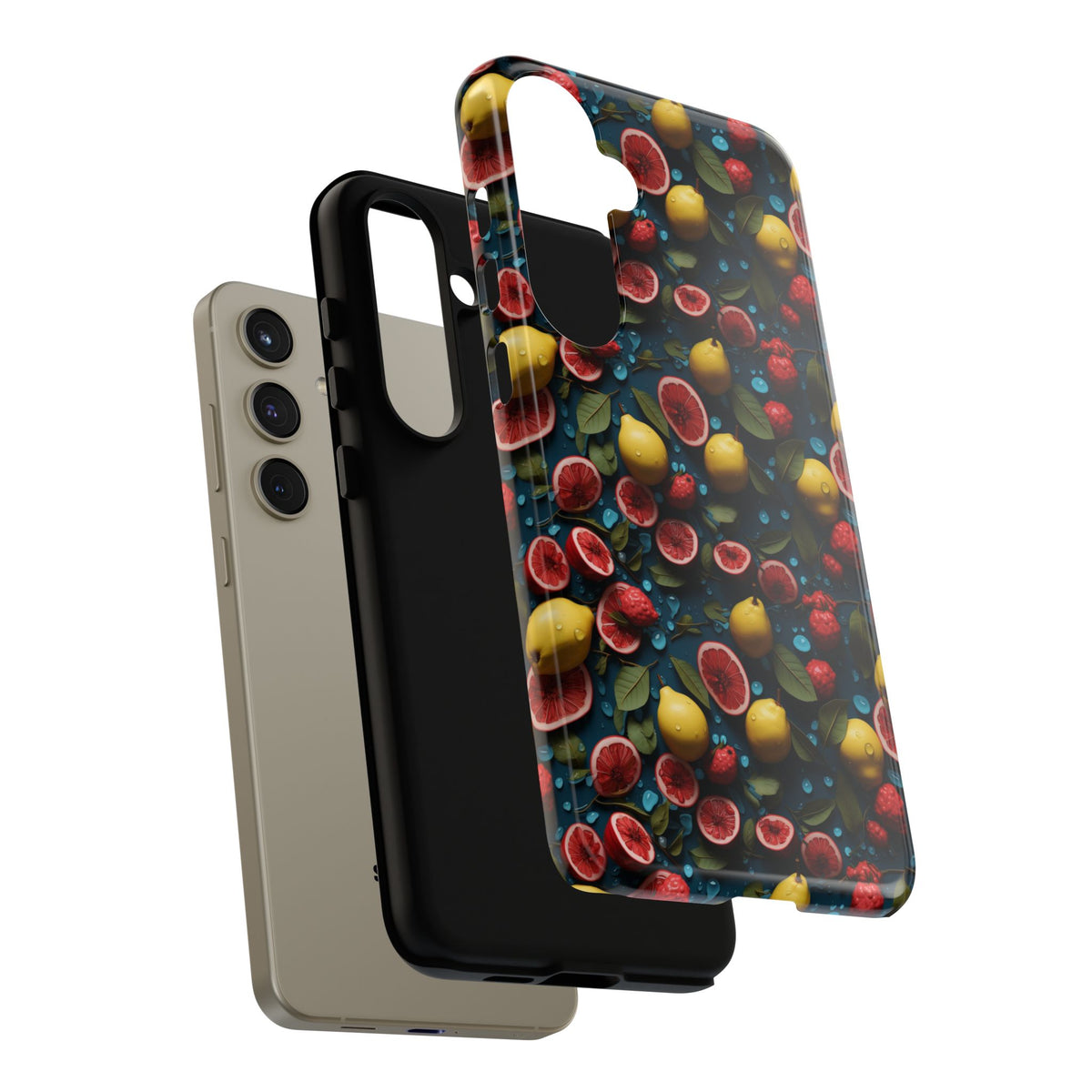 Fruit Pattern Phone Case – Vibrant & Fun Design for Your Smartphone 972