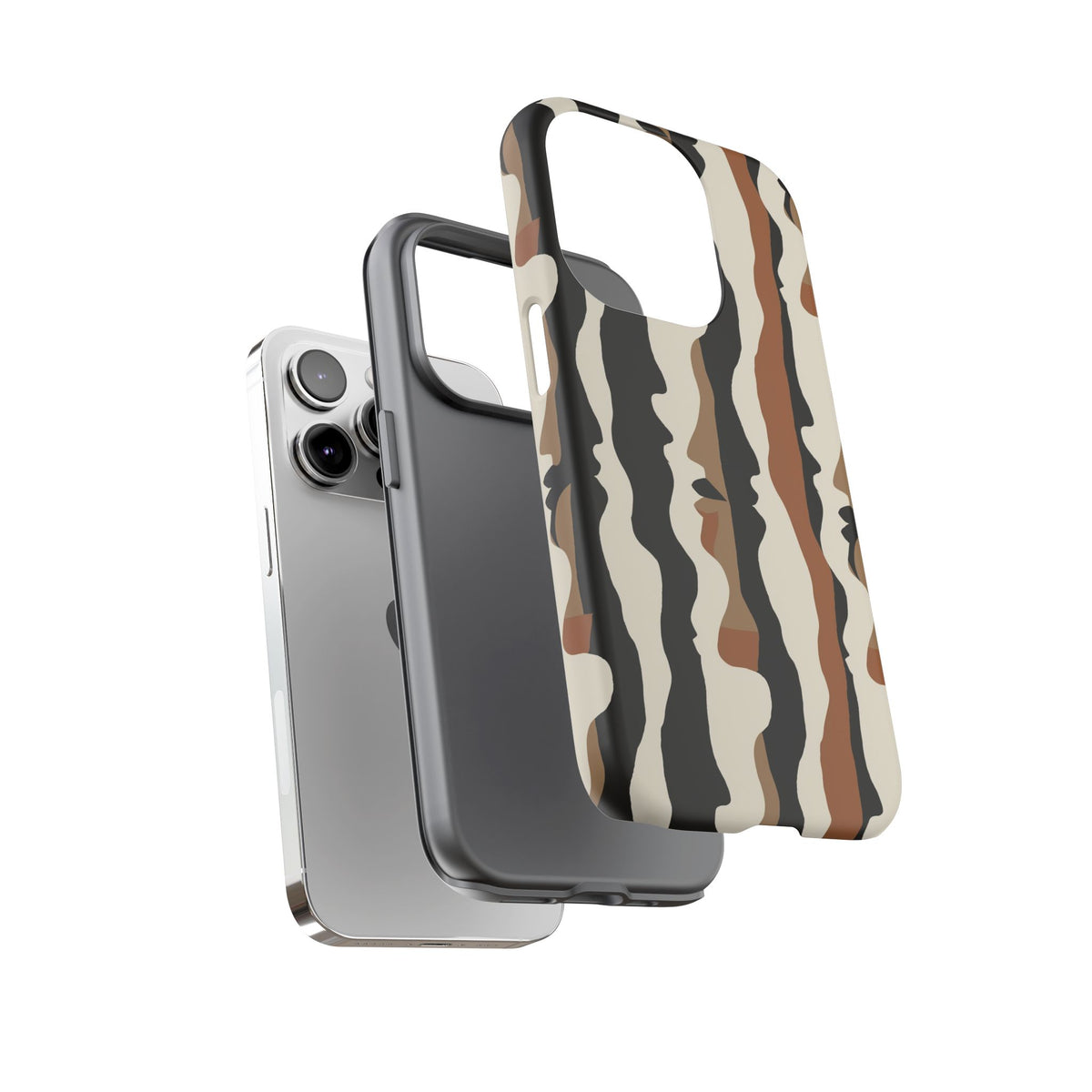 Stylish African Pattern Phone Case – Unique and Vibrant Protection 158