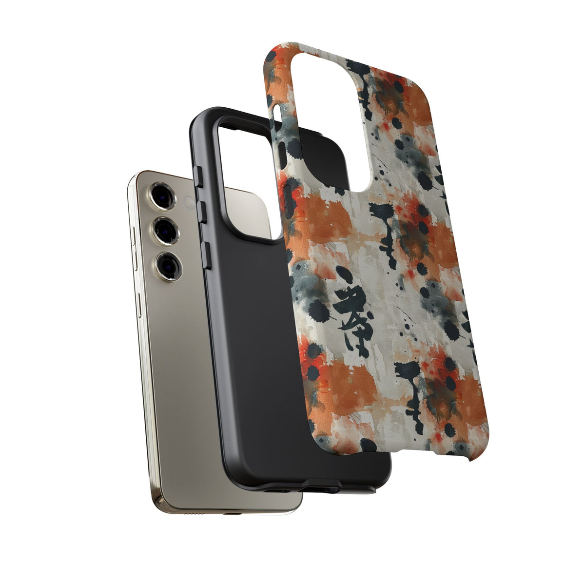 Japanese Pattern Phone Case – Elegant & Timeless Design for Your Phone 459