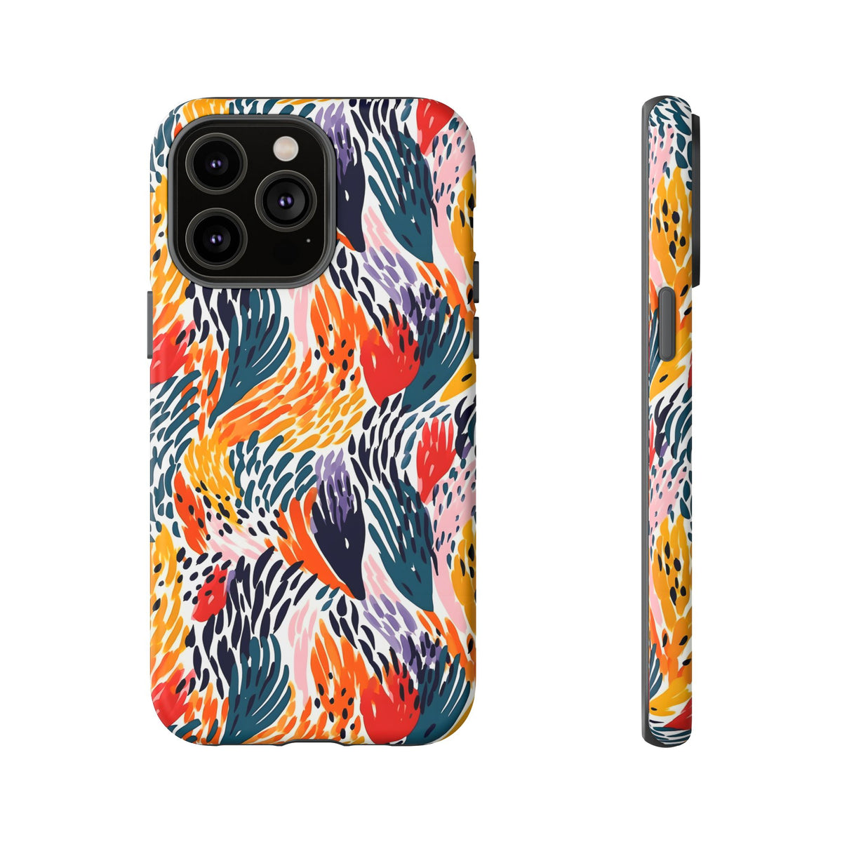 Abstract Painting Design Phone Case – Modern Art-Inspired Phone Cover