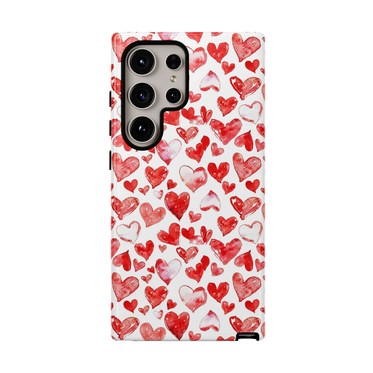 Heart Pattern Phone Case – Stylish & Loving Design for Your Device 813