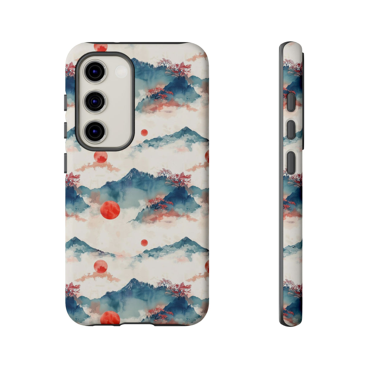 Japanese Pattern Phone Case – Elegant & Timeless Design for Your Phone 477