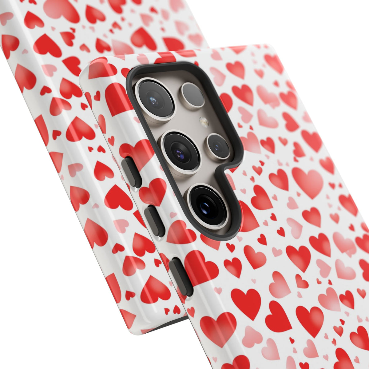 Heart Pattern Phone Case – Stylish & Loving Design for Your Device 231