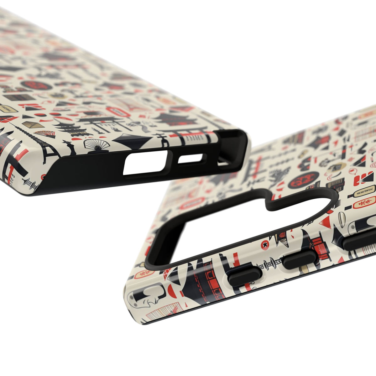 Japanese Pattern Phone Case – Elegant & Timeless Design for Your Phone 010