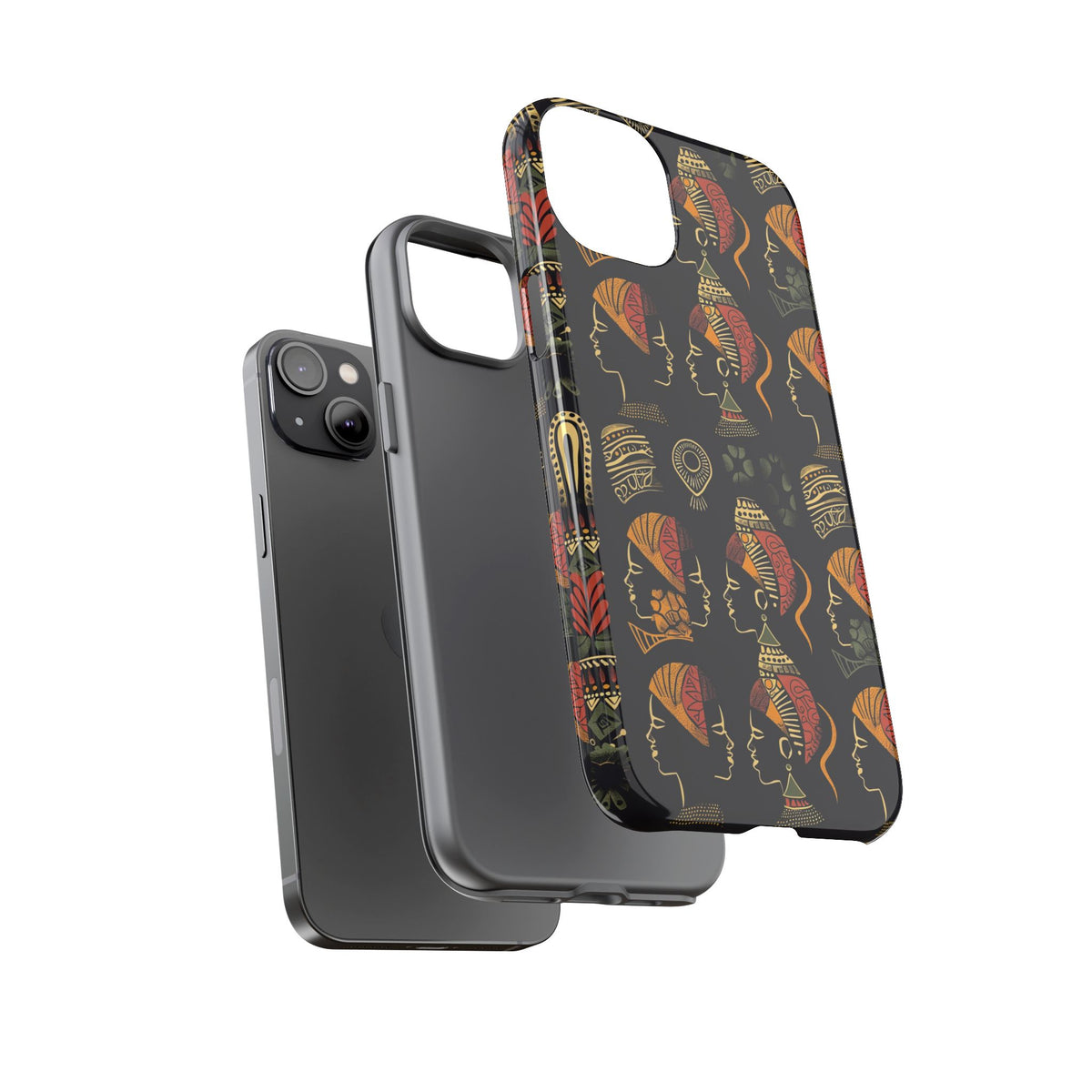 Stylish African Pattern Phone Case – Unique and Vibrant Protection 244