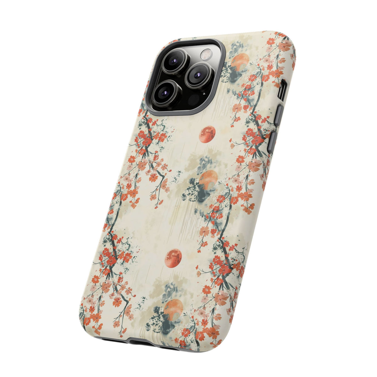 Japanese Pattern Phone Case – Elegant & Timeless Design for Your Phone 075