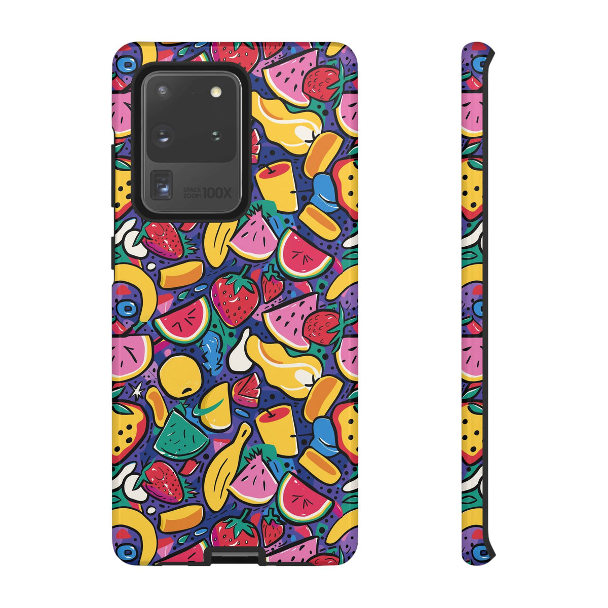 90s Themed Seamless Pattern Phone Case – Embrace Retro Style and Protection 316