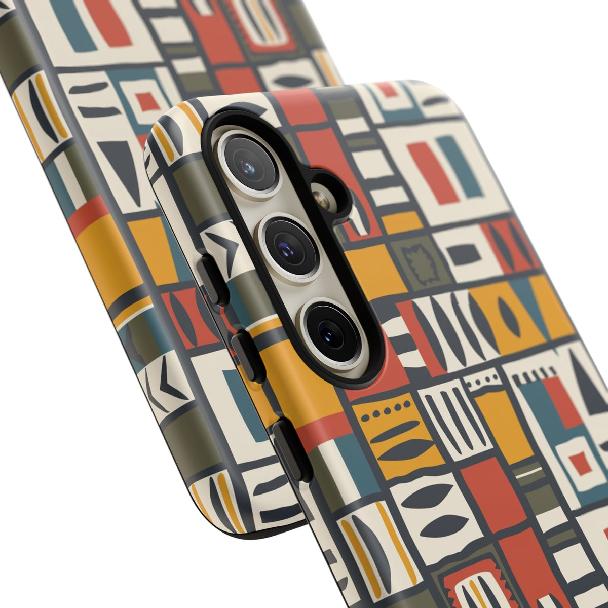 Stylish African Pattern Phone Case – Unique and Vibrant Protection 013