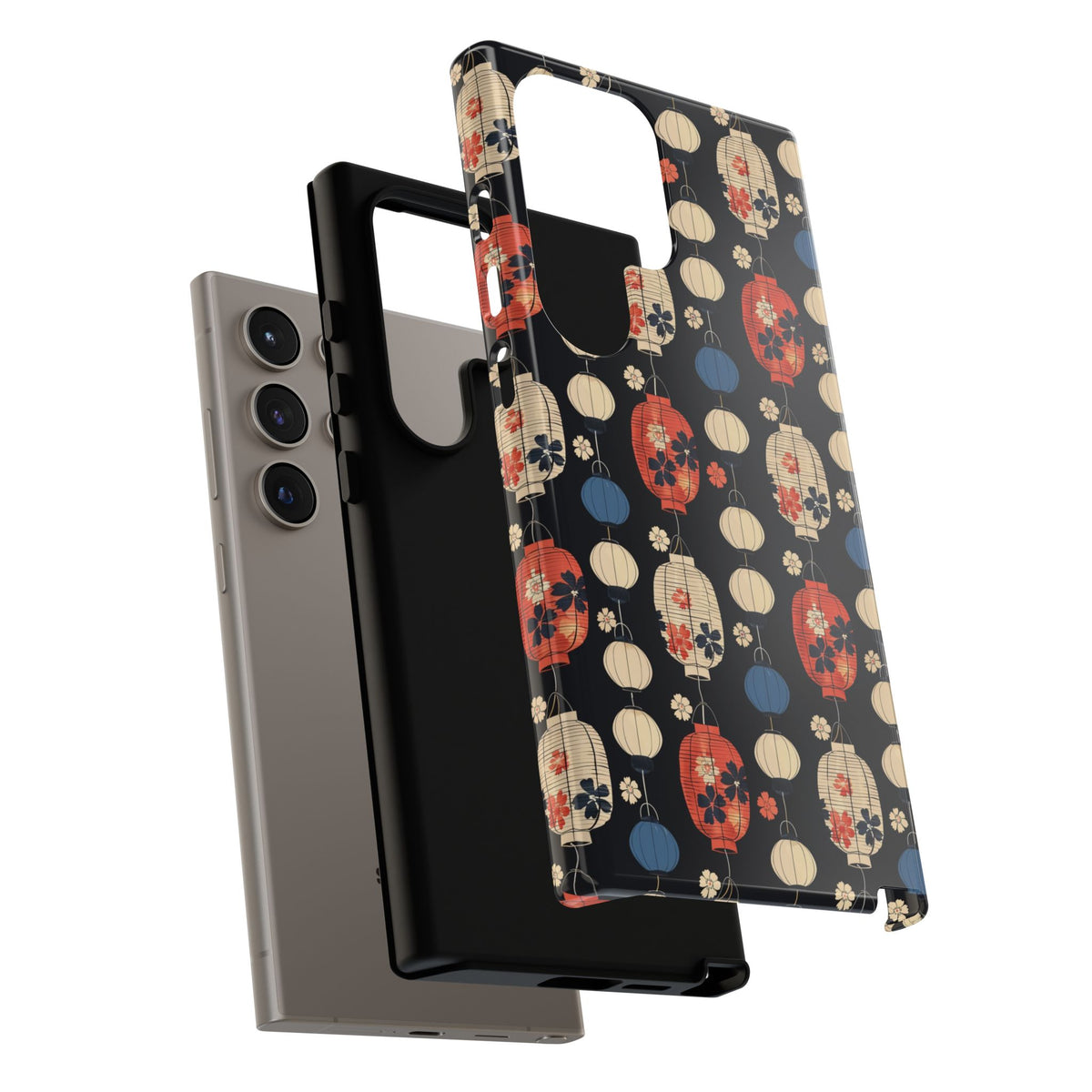 Japanese Pattern Phone Case – Elegant & Timeless Design for Your Phone 014