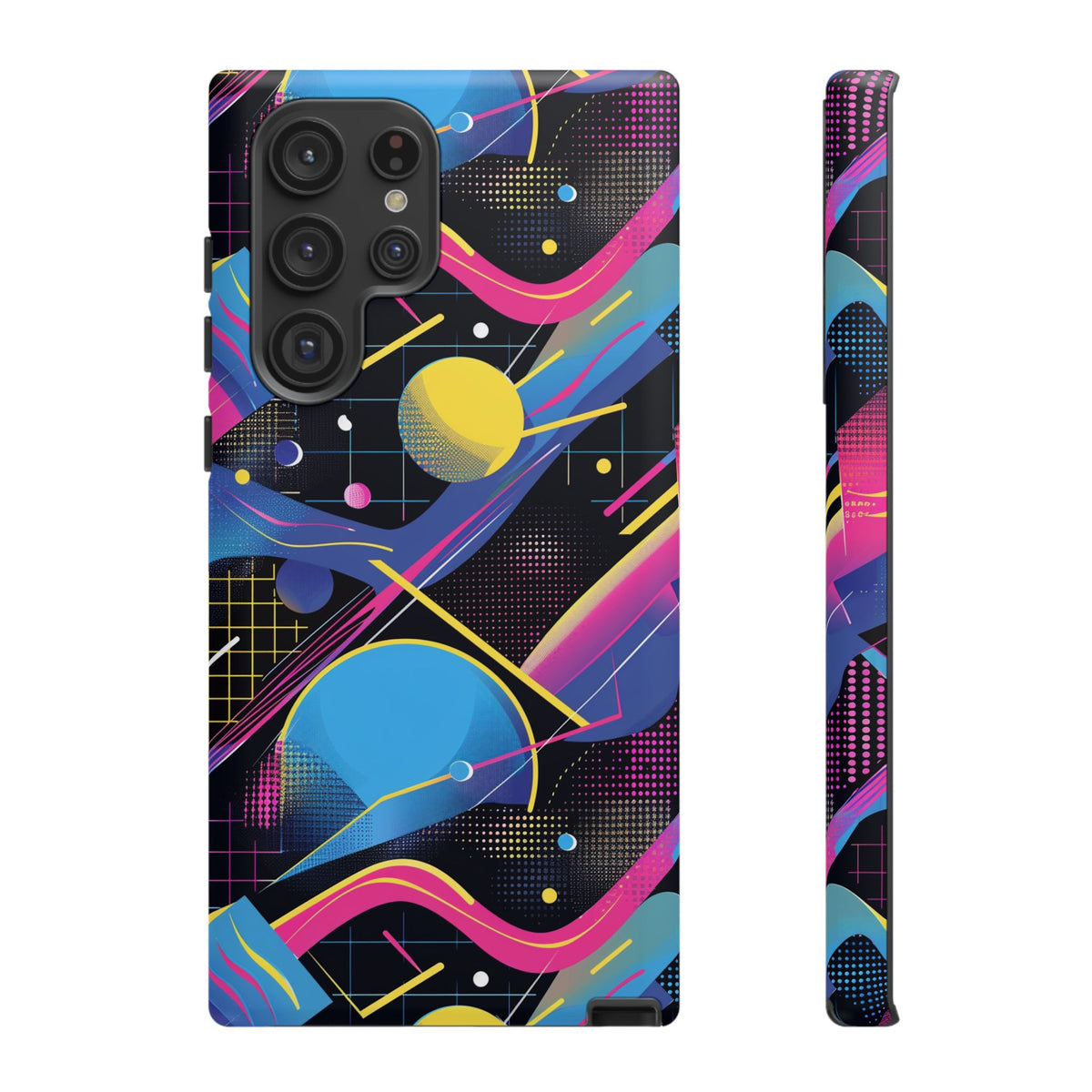 Retro 80s Seamless Phone Case – Vintage Style Meets Modern Protection 14