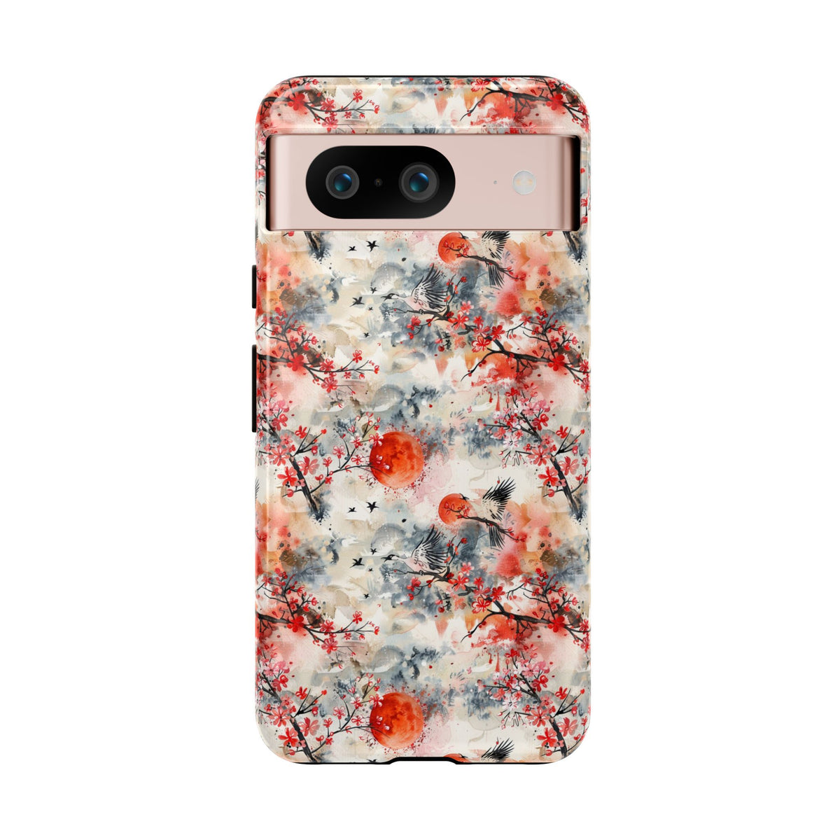 Japanese Pattern Phone Case – Elegant & Timeless Design for Your Phone 110