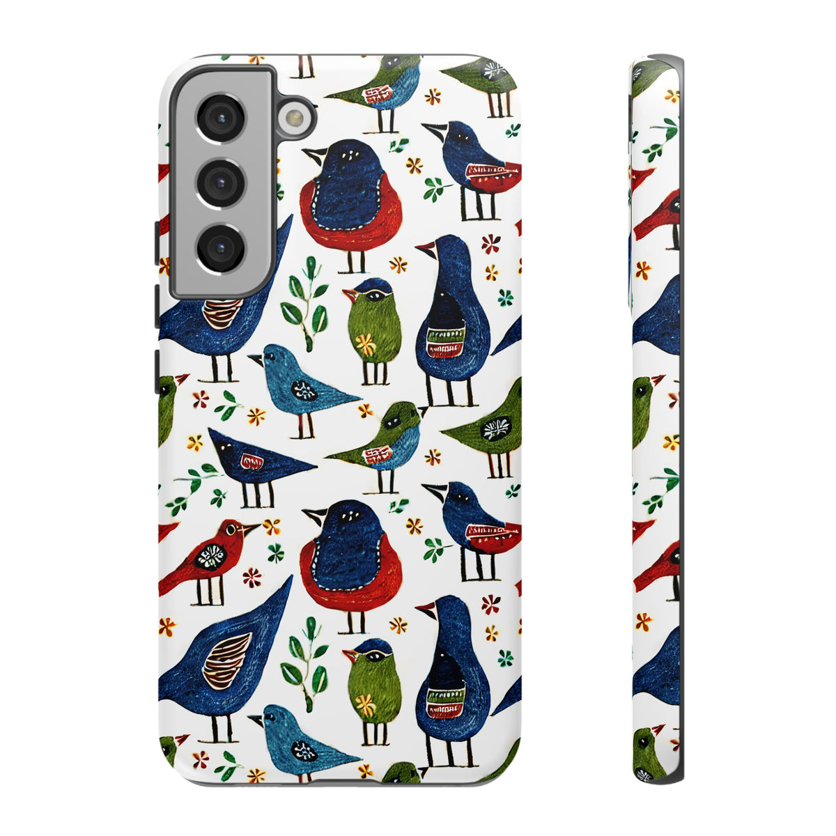 Birds Seamless Pattern Phone Case – Elegant and Timeless Avian Design 12