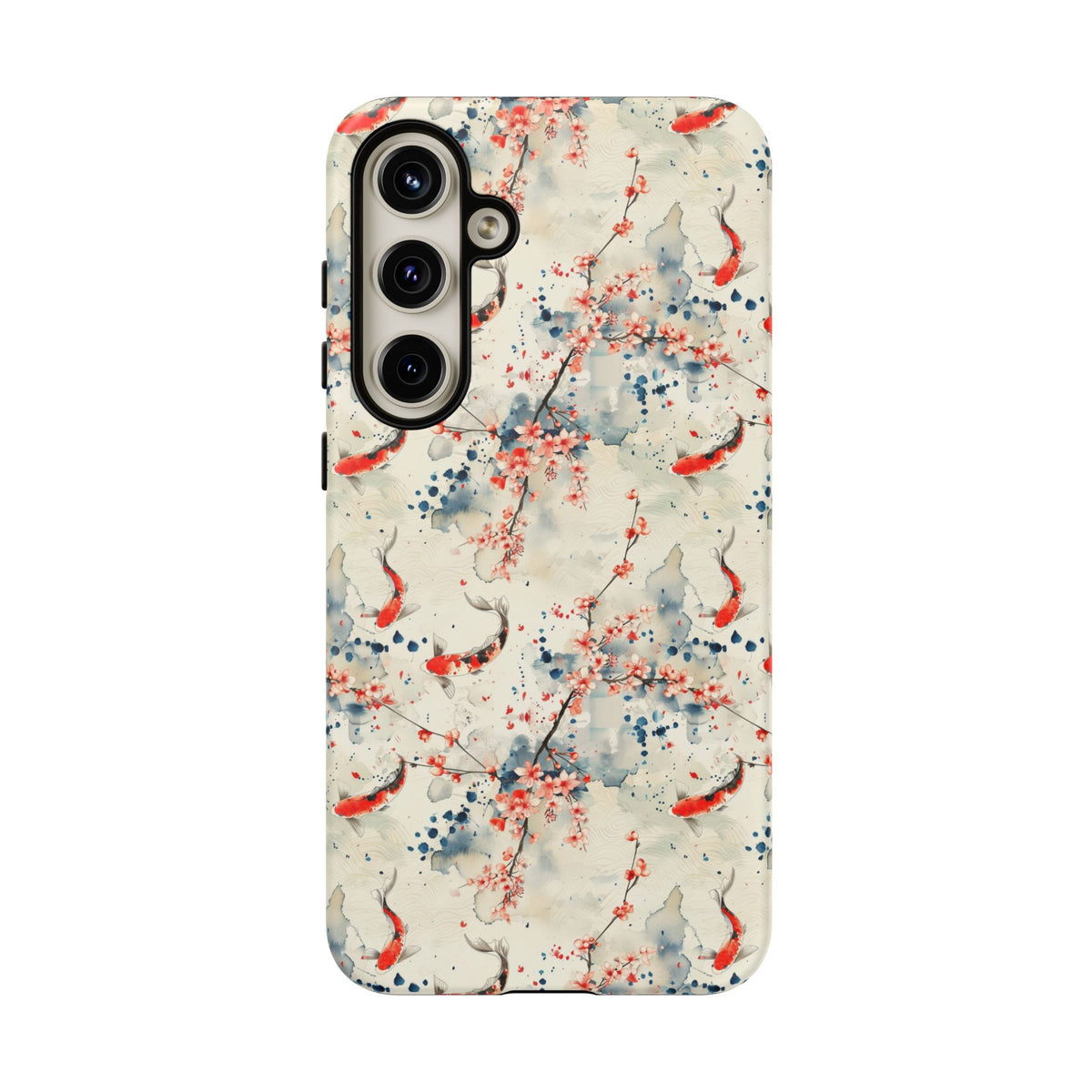 Japanese Pattern Phone Case – Elegant & Timeless Design for Your Phone 073