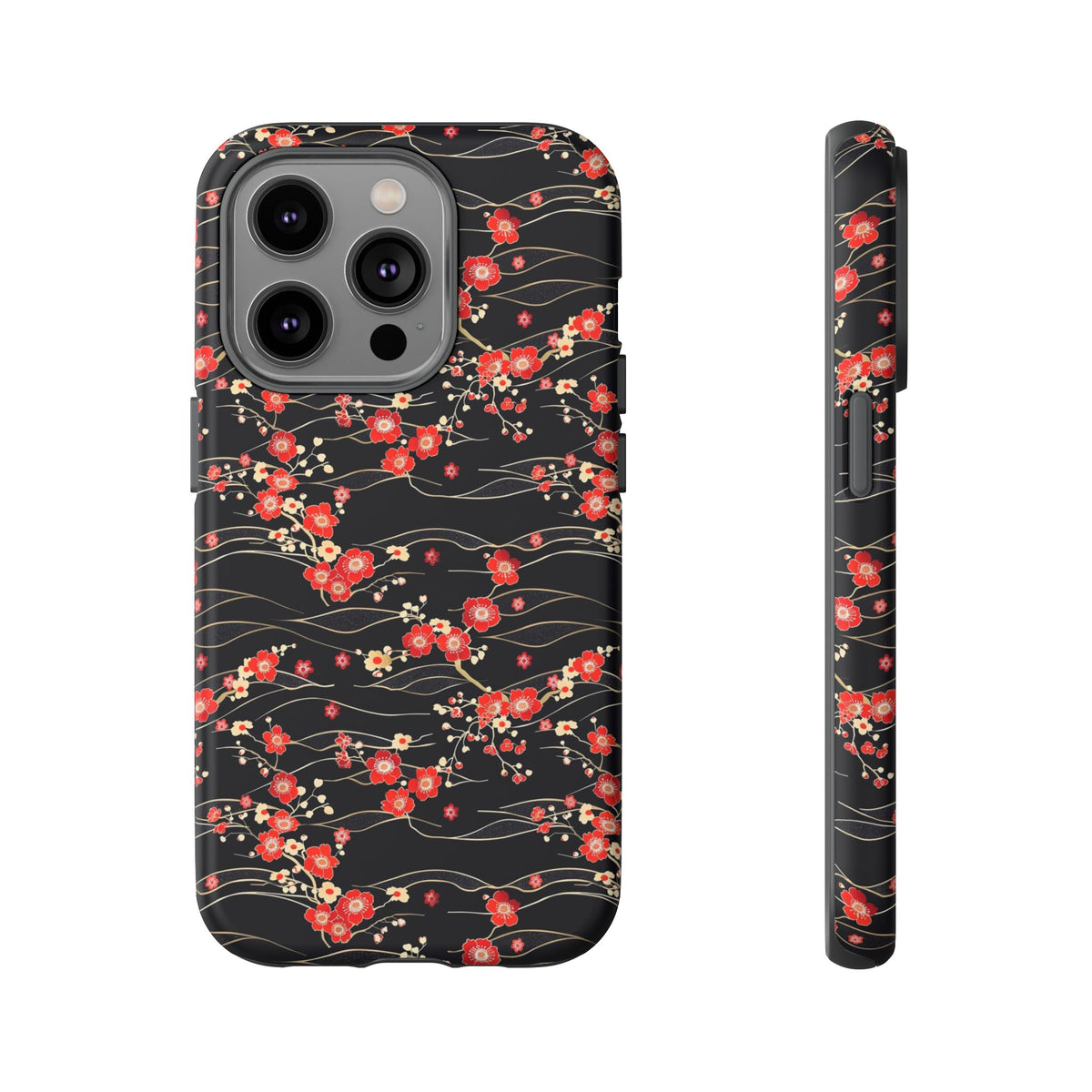 Japanese Pattern Phone Case – Elegant & Timeless Design for Your Phone 041