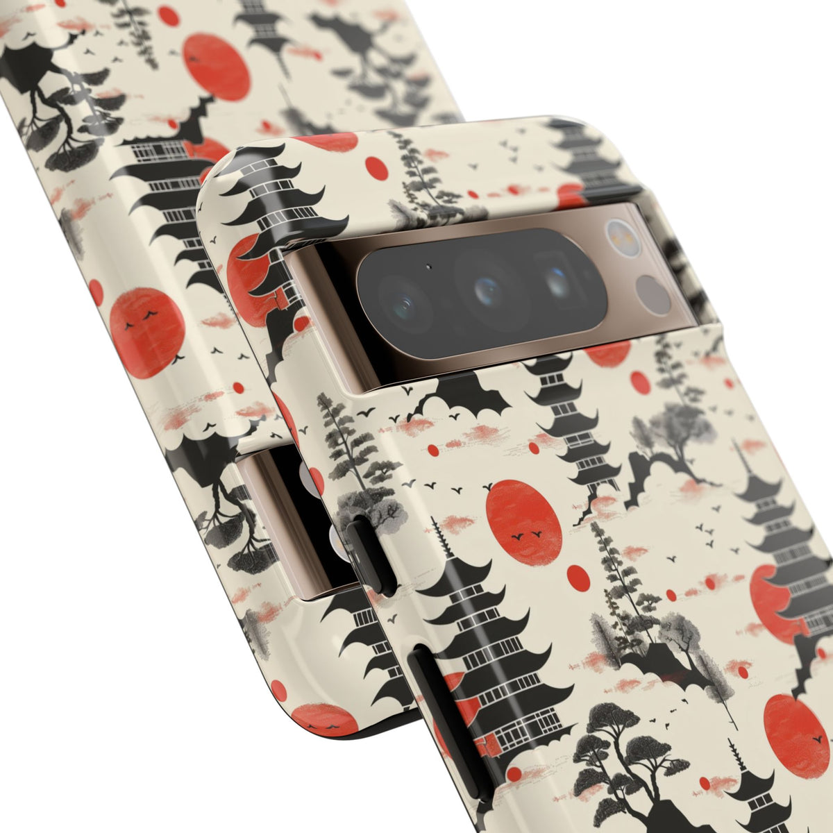 Japanese Pattern Phone Case – Elegant & Timeless Design for Your Phone 152