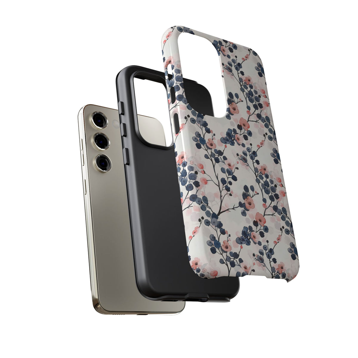 Japanese Pattern Phone Case – Elegant & Timeless Design for Your Phone 072