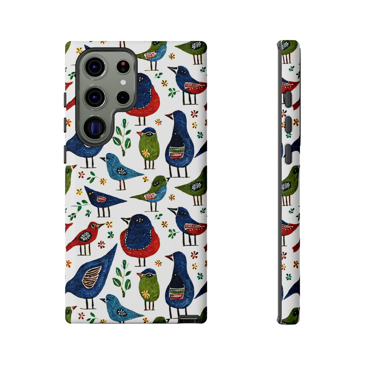 Birds Seamless Pattern Phone Case – Elegant and Timeless Avian Design 12