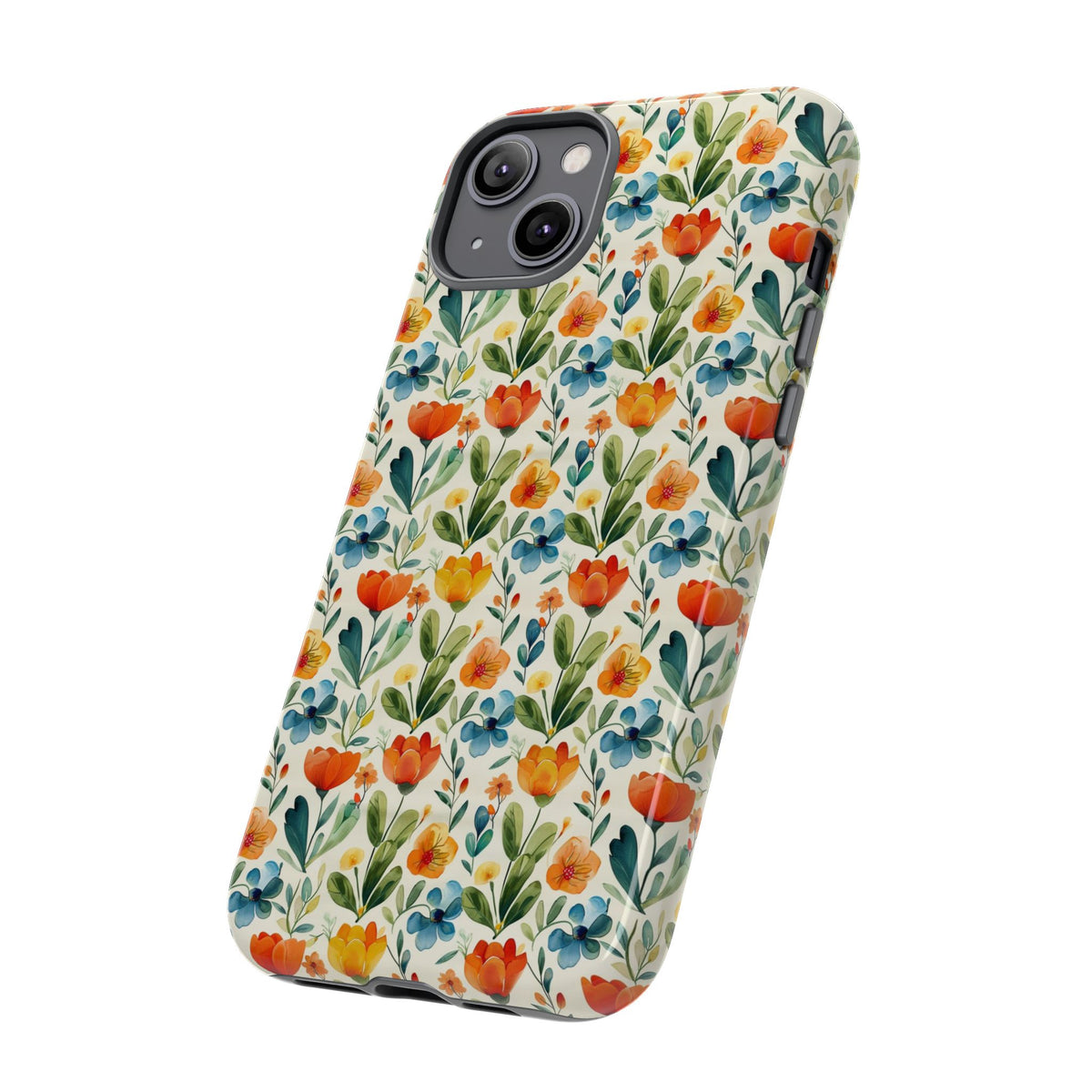 Spring Pattern Phone Case – Fresh & Vibrant Design for Your Phone 398