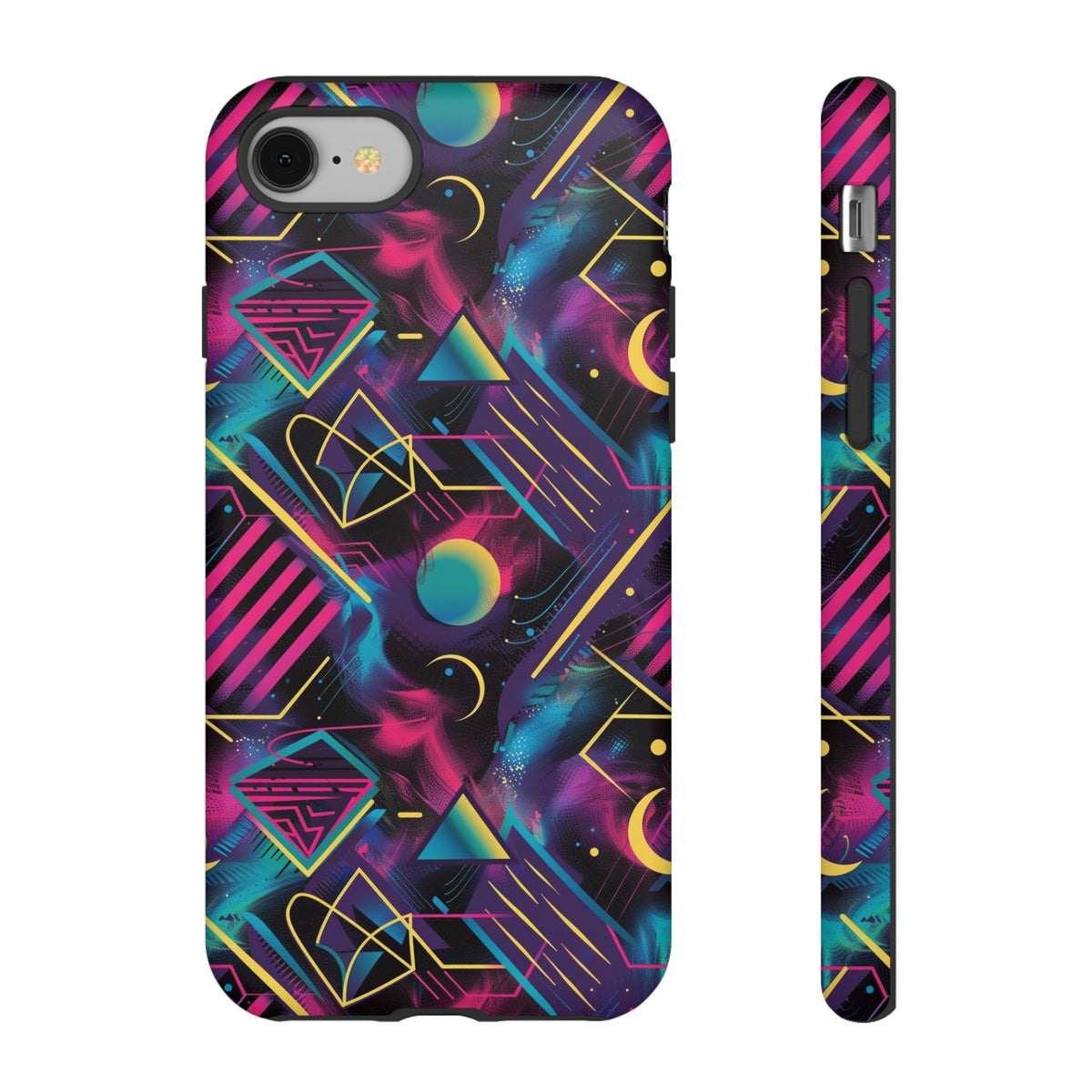 Retro 80s Seamless Phone Case – Vintage Style Meets Modern Protection 076