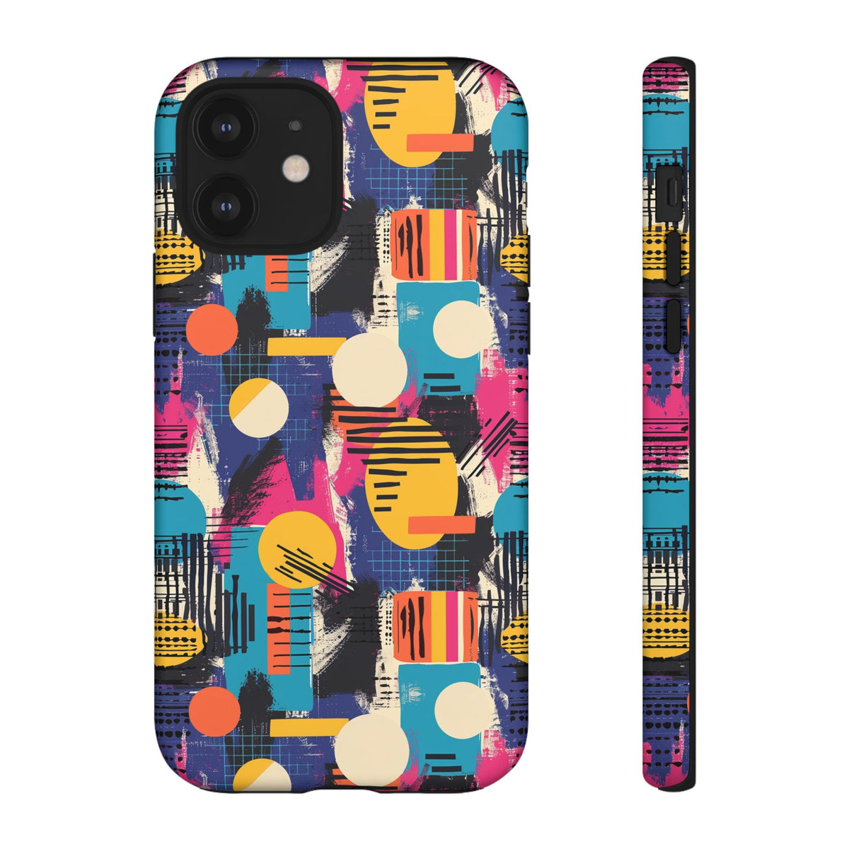 Retro 80s Seamless Phone Case – Vintage Style Meets Modern Protection 153