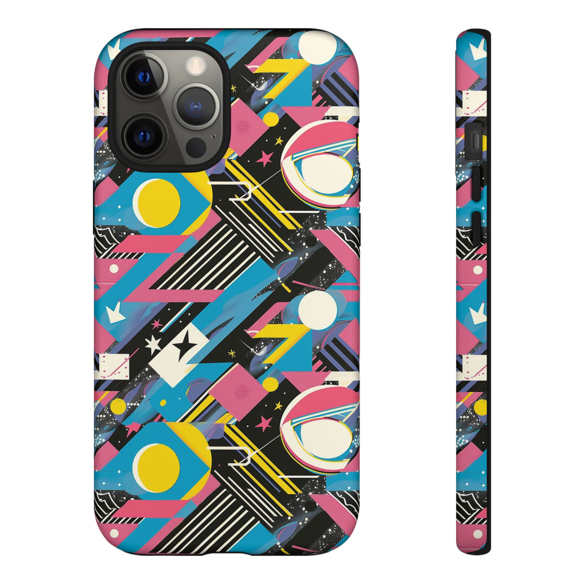 Retro 80s Seamless Phone Case – Vintage Style Meets Modern Protection 162