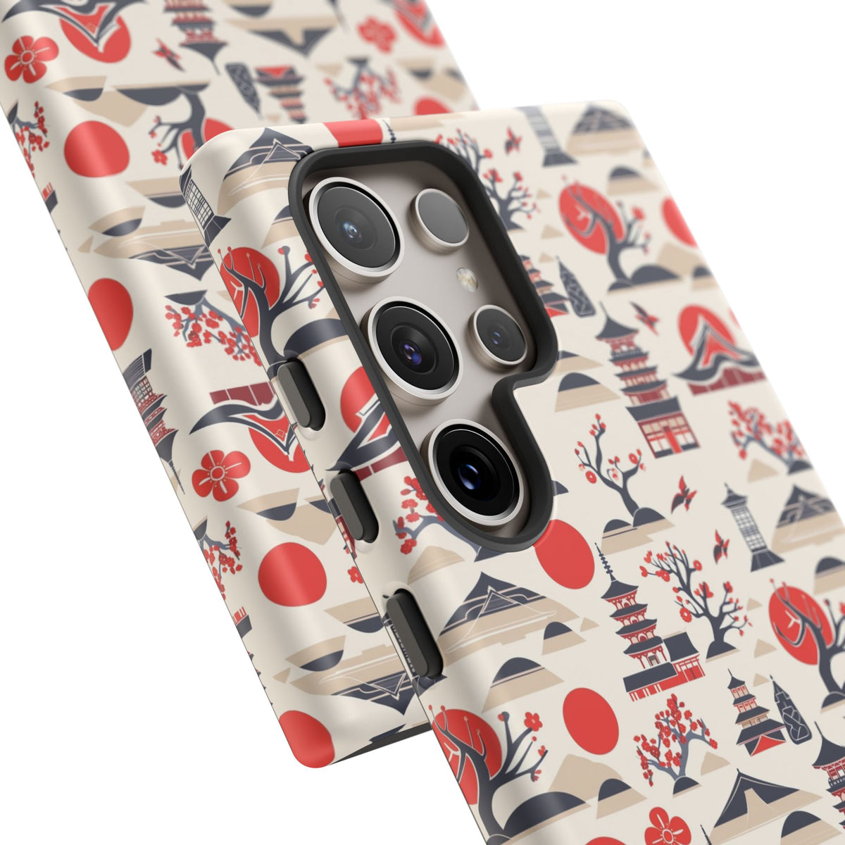 Japanese Pattern Phone Case – Elegant & Timeless Design for Your Phone 013