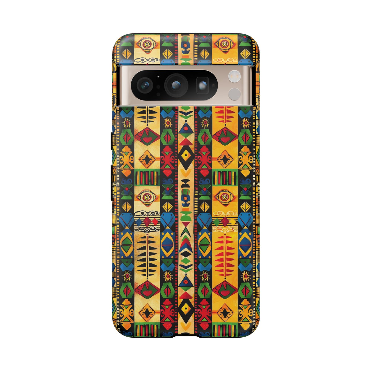 Stylish African Pattern Phone Case – Unique and Vibrant Protection 163