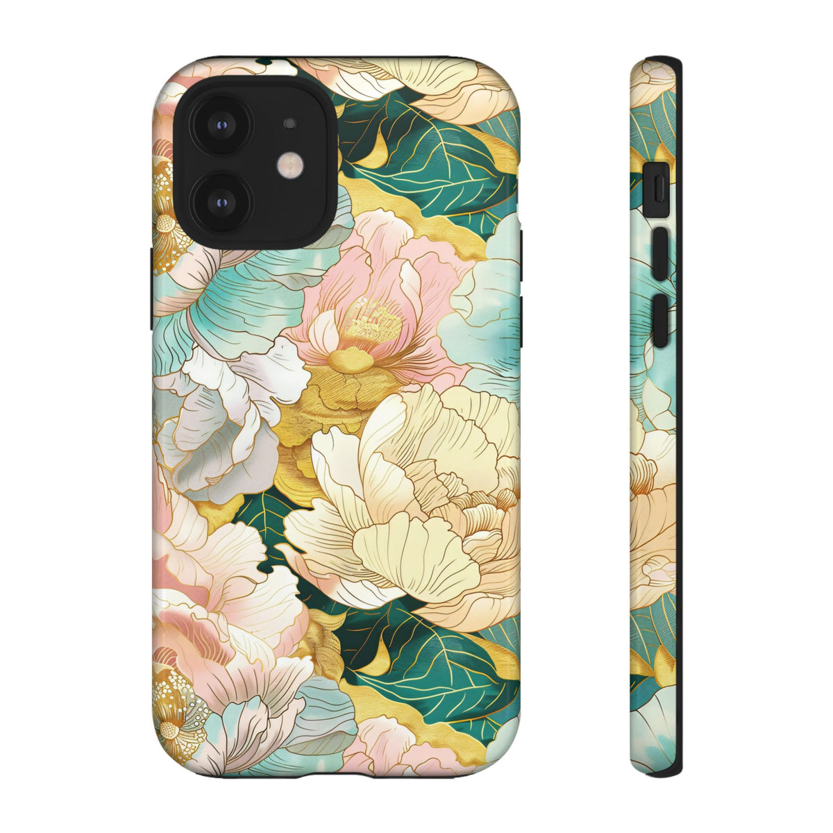 Japanese Blossom Asian Floral Design Phone Case – Elegant Floral Phone Cover