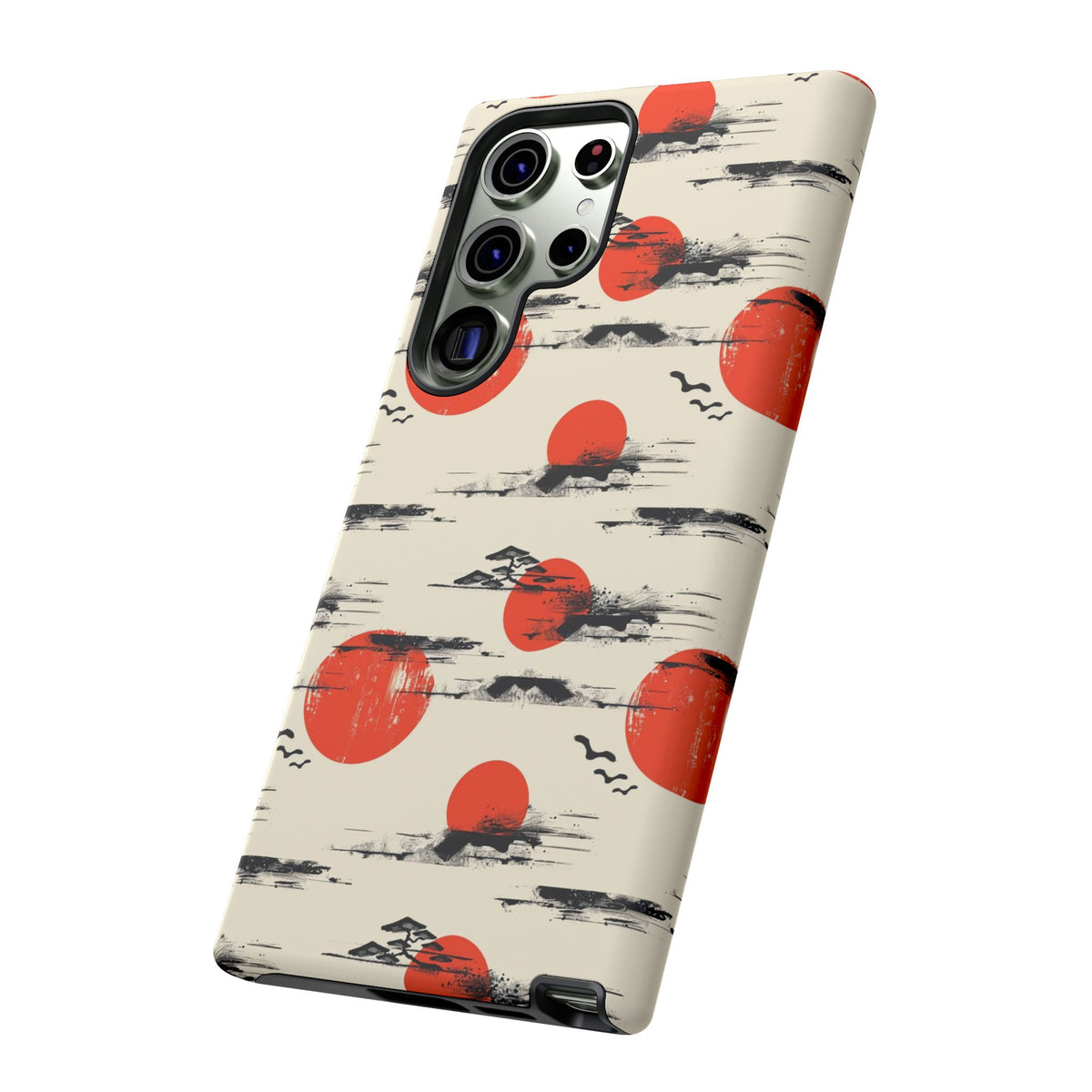 Japanese Pattern Phone Case – Elegant & Timeless Design for Your Phone 077