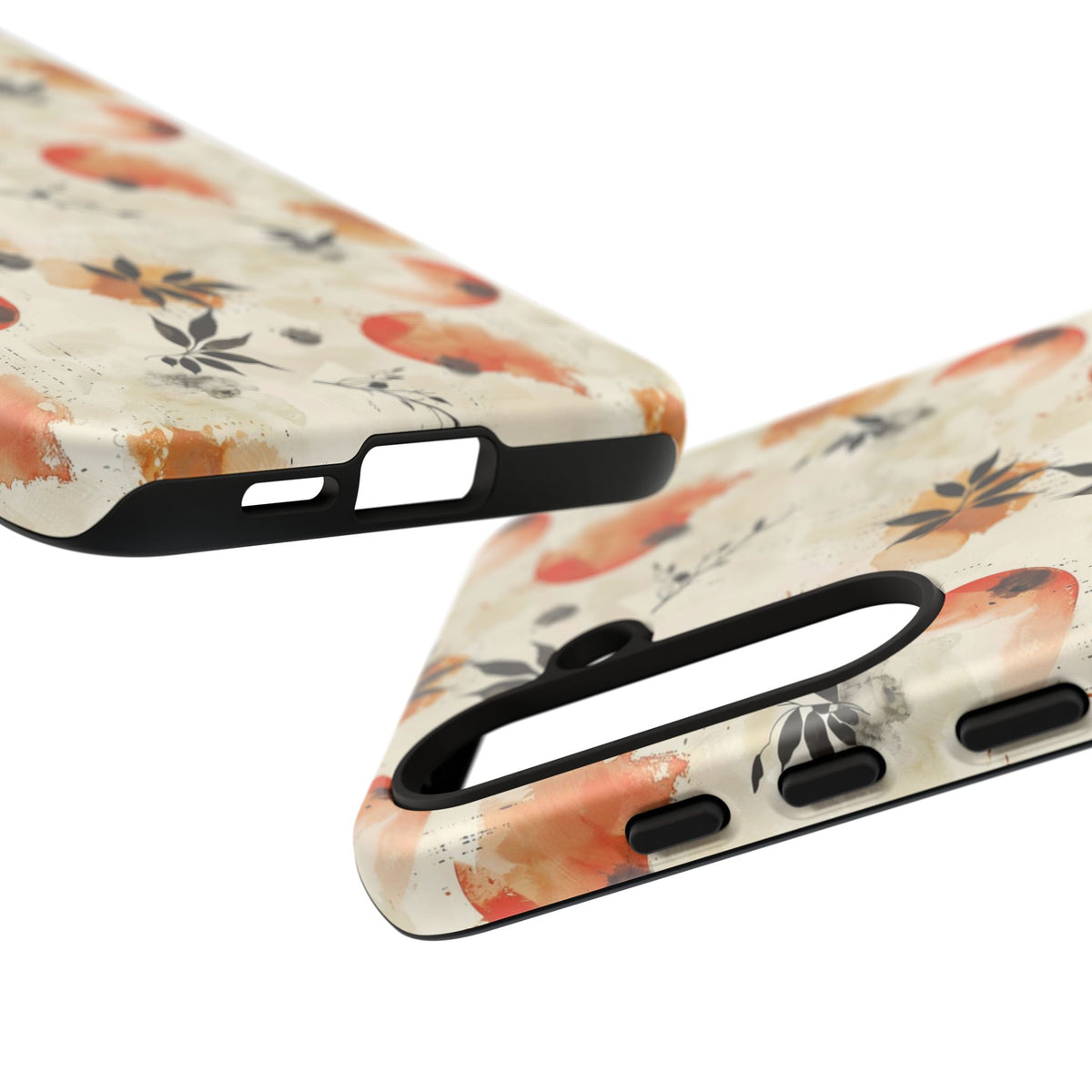 Japanese Pattern Phone Case – Elegant & Timeless Design for Your Phone 058