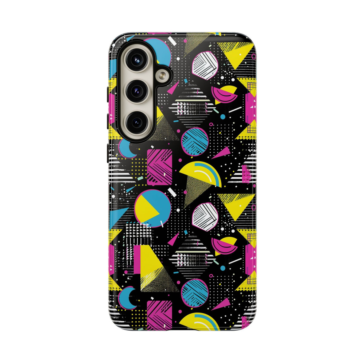 Retro 80s Seamless Phone Case – Vintage Style Meets Modern Protection 206