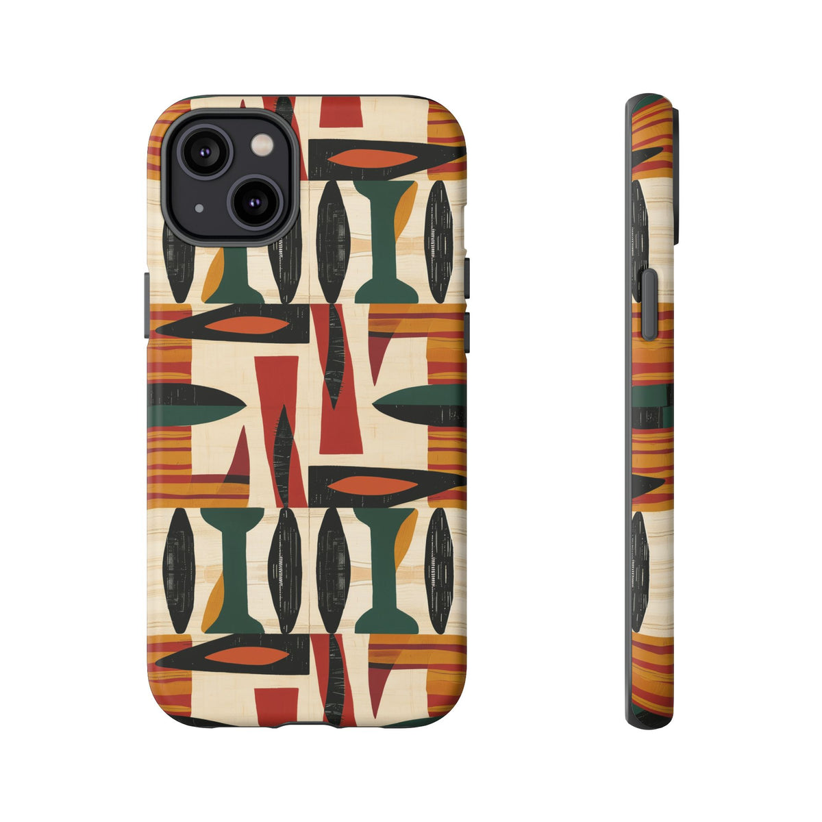 Stylish African Pattern Phone Case – Unique and Vibrant Protection 196