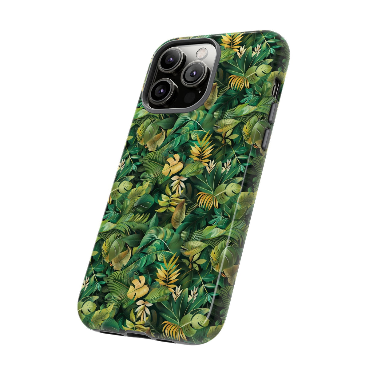 Jungle Pattern Phone Case – Exotic & Lush Design for Your Phone 330