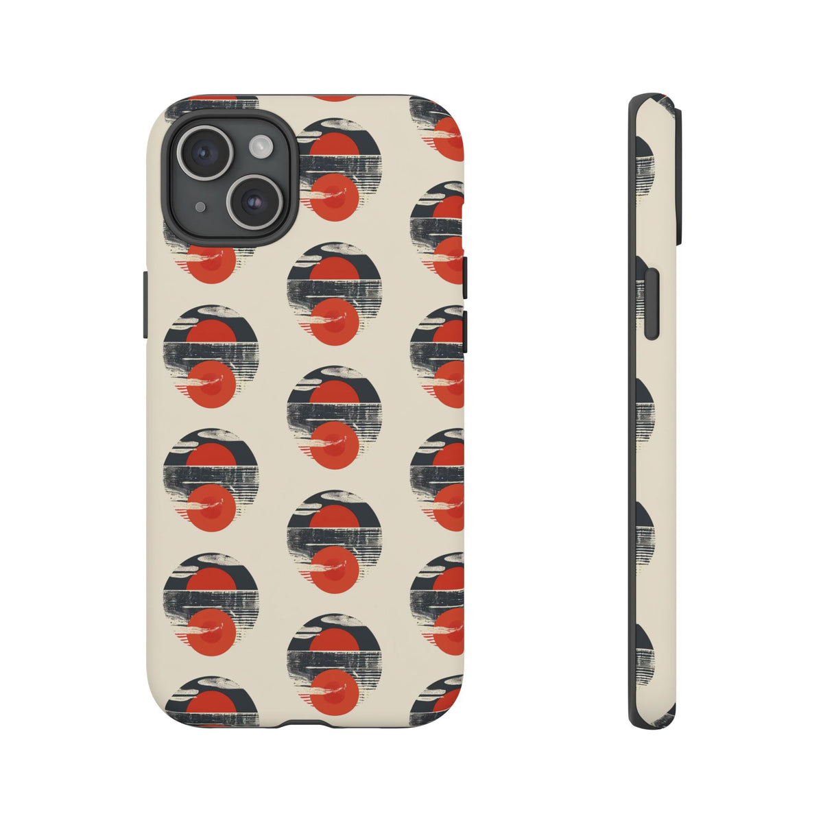 Japanese Pattern Phone Case – Elegant & Timeless Design for Your Phone 098