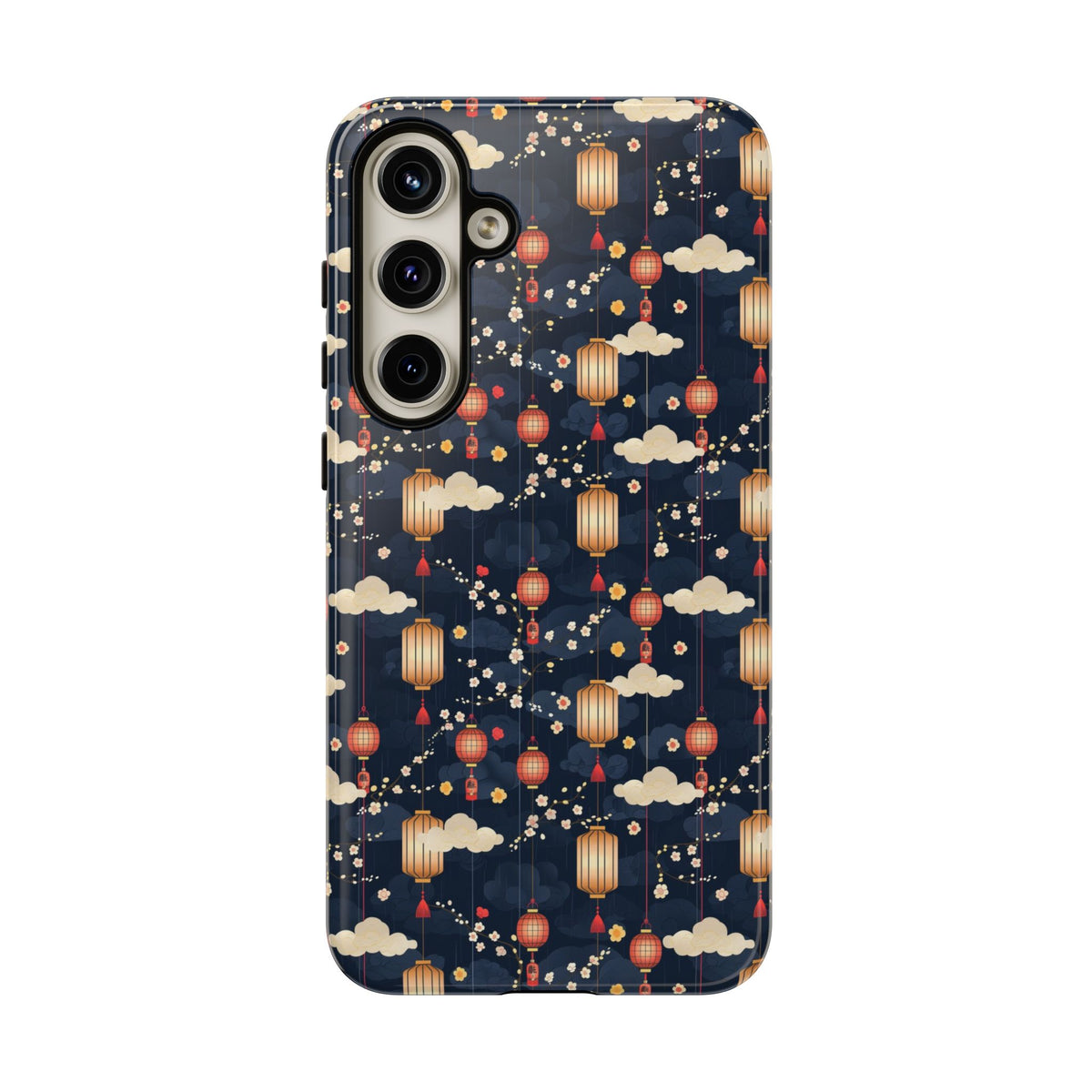 Japanese Pattern Phone Case – Elegant & Timeless Design for Your Phone 470