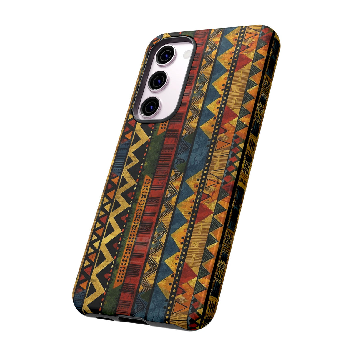 Stylish African Pattern Phone Case – Unique and Vibrant Protection 166